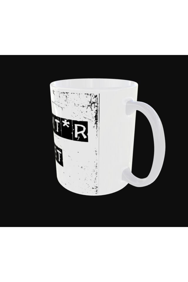 S1KT1R ET YAZILI TASARIM KUPA