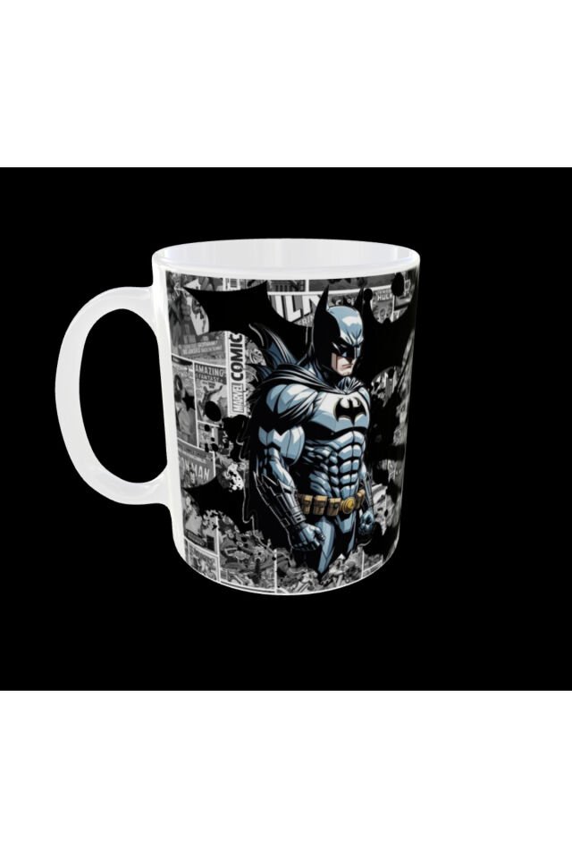 BATMAN FİGÜRLÜ DC TASARIM KUPA