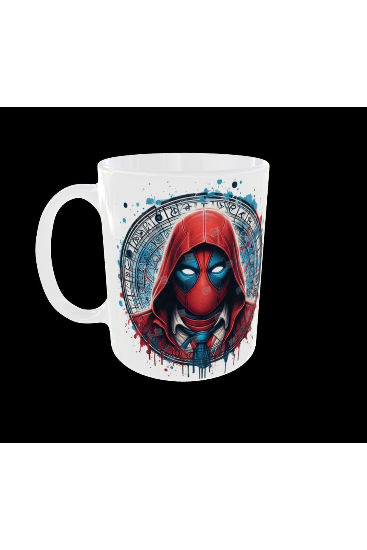 DEADPOOL FİGÜRLÜ MARVEL SÜPER KAHRAMAN TEMALI TASARIM KUPA