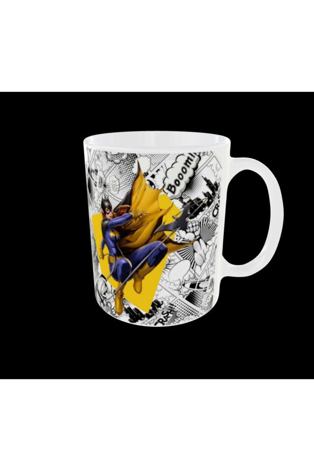 BATGIRL FİGÜRLÜ AVENGERS MARVEL TEMALI TASARIM KUPA