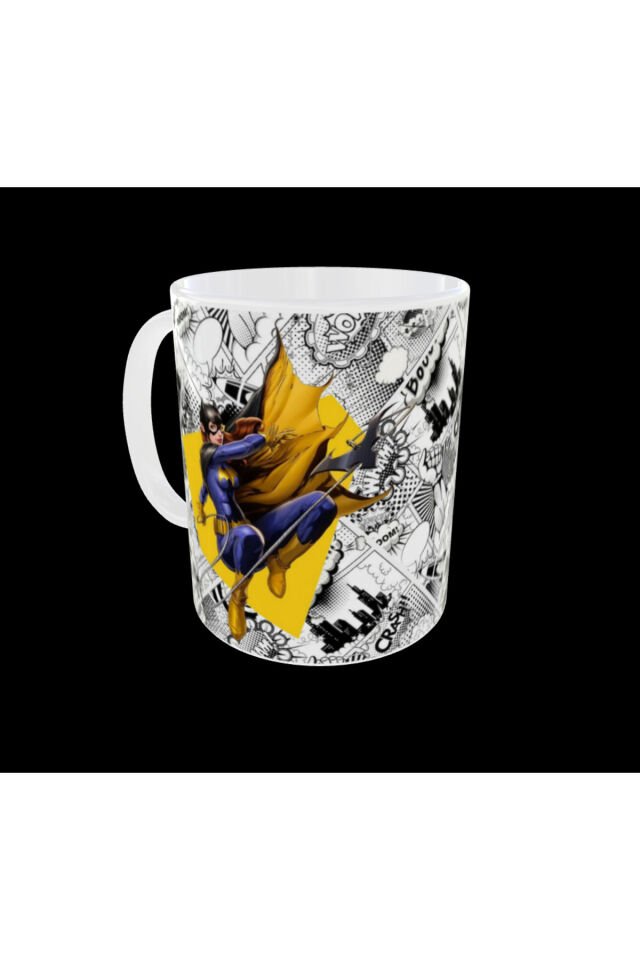 BATGIRL FİGÜRLÜ AVENGERS MARVEL TEMALI TASARIM KUPA