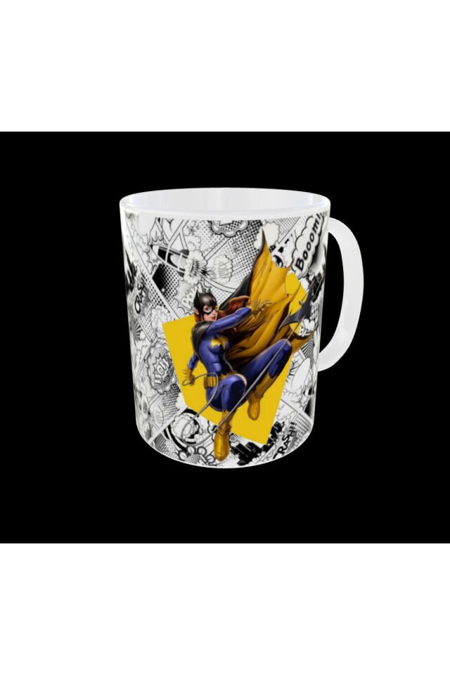 BATGIRL FİGÜRLÜ AVENGERS MARVEL TEMALI TASARIM KUPA