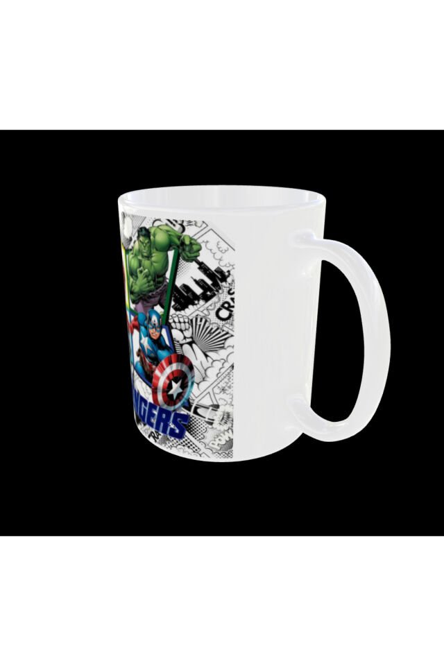 AVENGERS TEMALI MARVEL SÜPER KAHRAMANLAR TASARIM KUPA