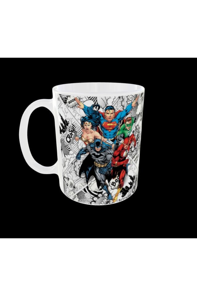 AVENGERS TEMALI SÜPER KAHRAMAN TASARIM KUPA