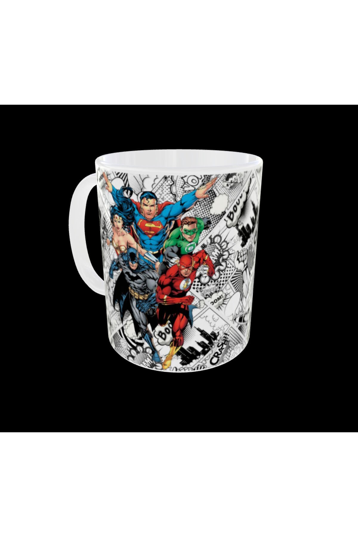 AVENGERS TEMALI SÜPER KAHRAMAN TASARIM KUPA