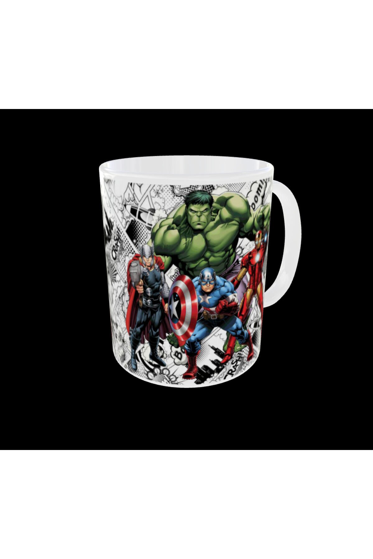 AVENGERS TEMALI MARVEL SÜPER KAHRAMANLAR TASARIM KUPA