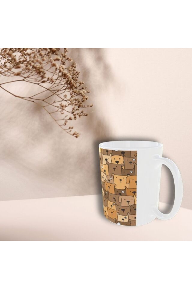 ŞİRİN AYICIK DESENLİ TASARIM KUPA