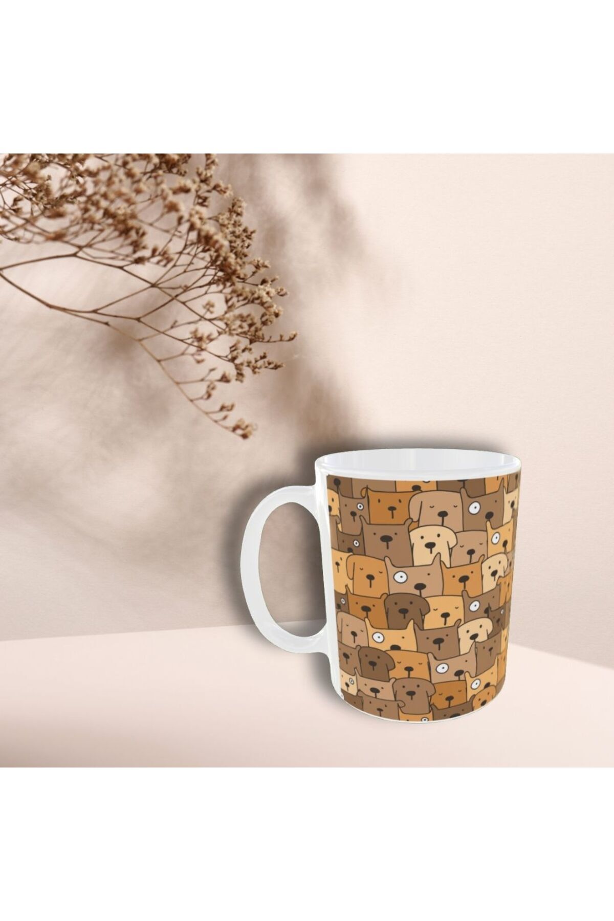 ŞİRİN AYICIK DESENLİ TASARIM KUPA