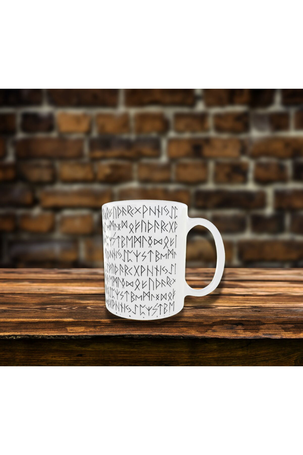 ETNİK DESENLİ TASARIM KUPA