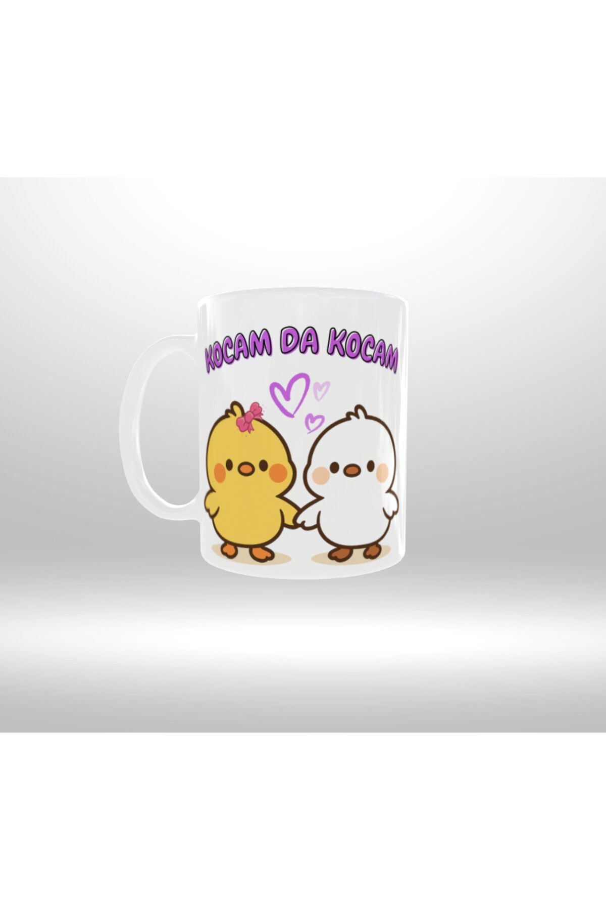 KOCAM DA KOCAM YAZILI TASARIM KUPA