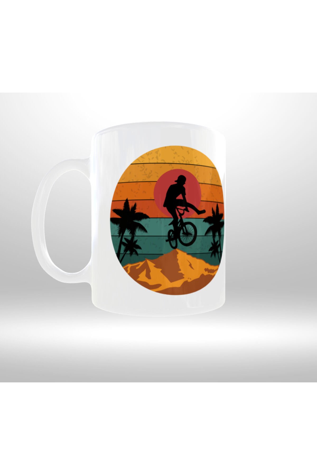 DOĞA KAMP TEMALI RETRO TASARIM KUPA-2