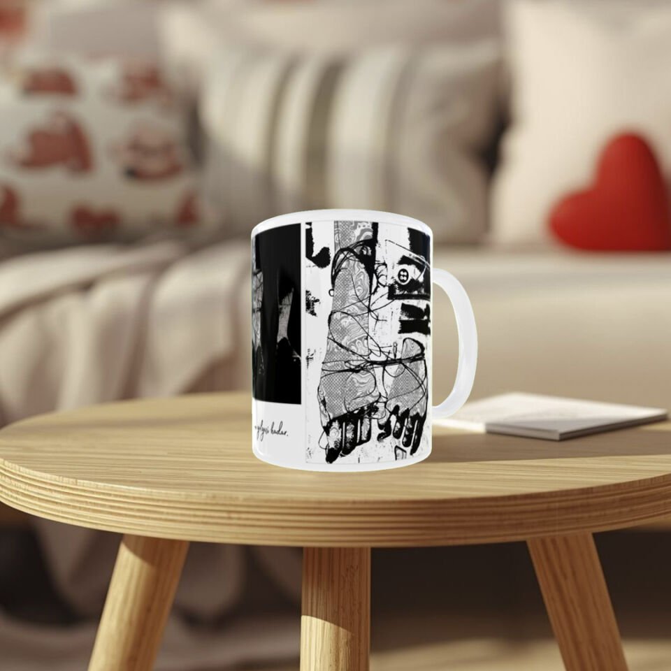 Mesafe – Sevgililer Günü Özel Anlamlı Sözlü Tasarım Kupa