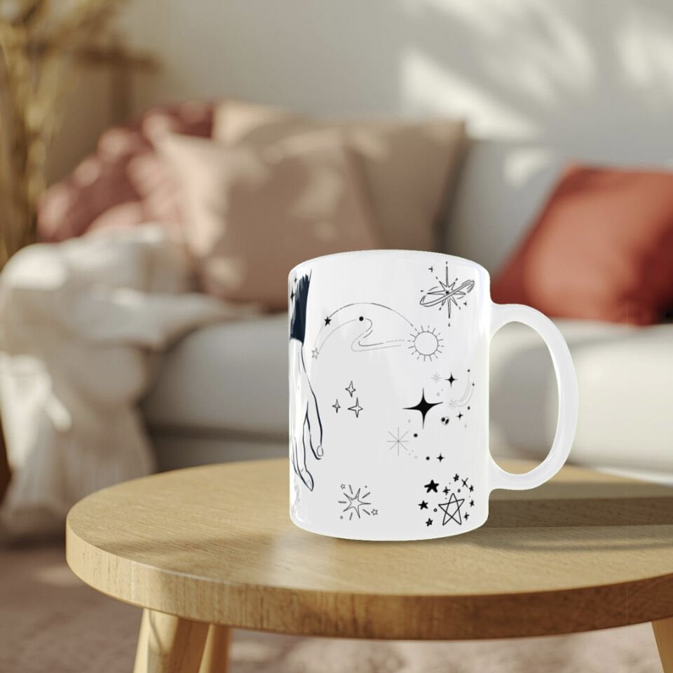 Kalpten Kalbe – Sevgililer Günü Özel Minimal Aşk Temalı Kupa